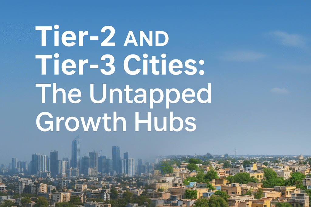 Tier 2/ Tier 3 Cities. Growth Hub